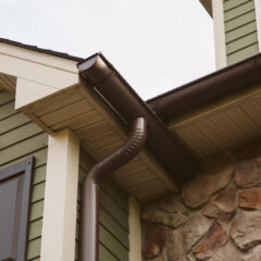 copper rain gutters